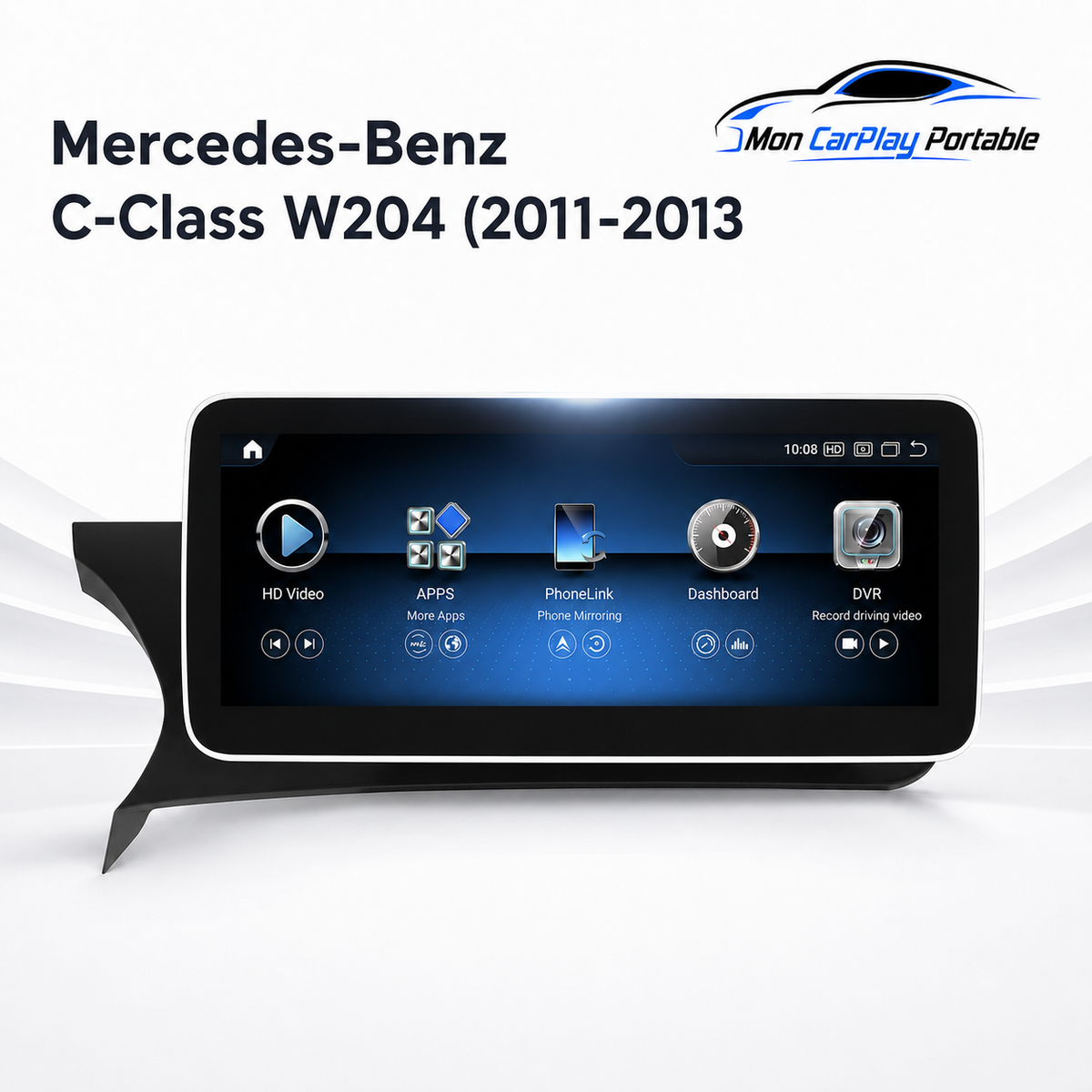 CarPlay Mercedes Benz Classe-E W204 (2007-2014)
