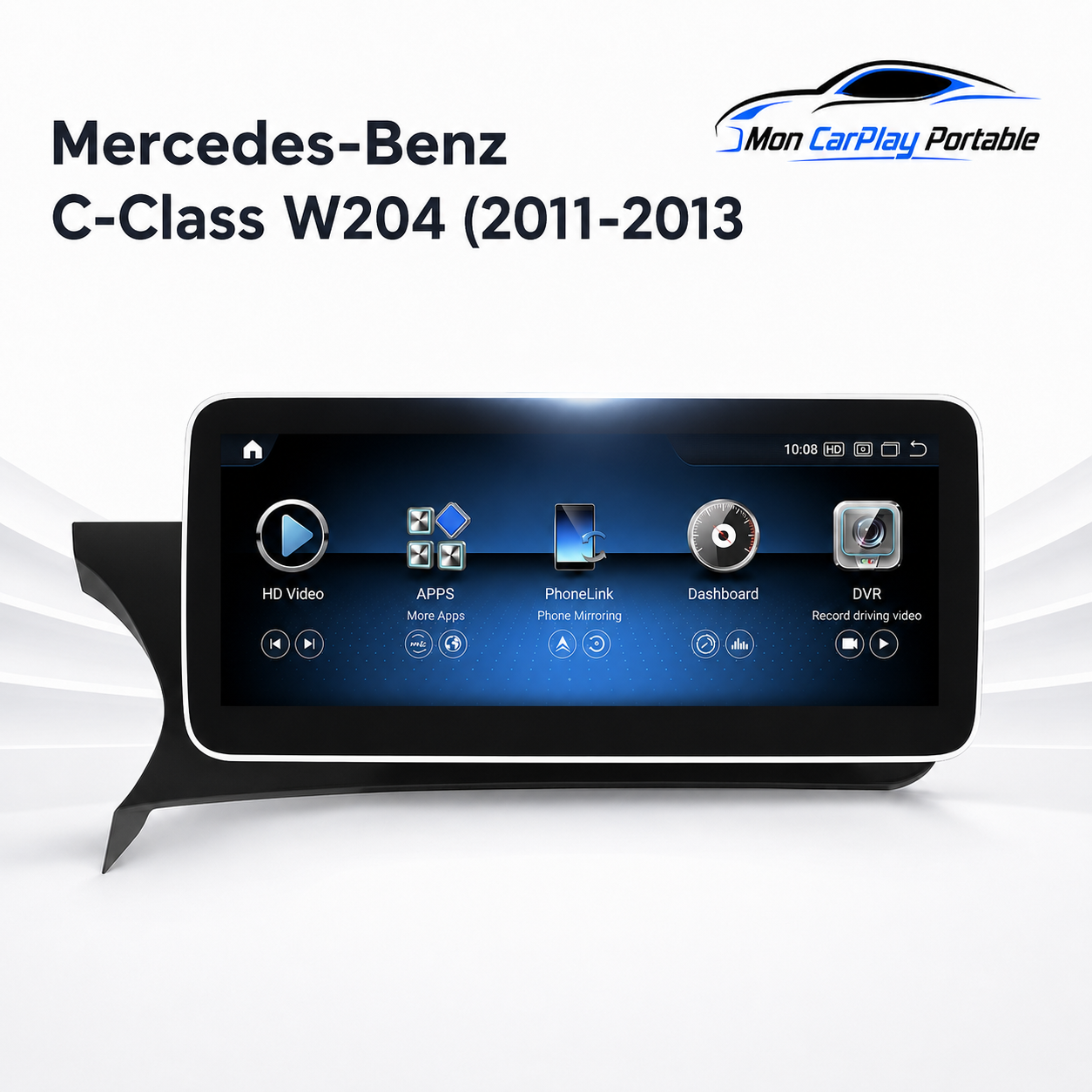 CarPlay Mercedes Benz Classe-E W204 (2007-2014)