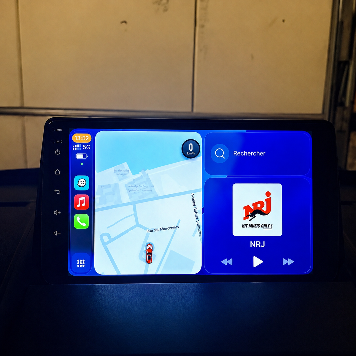 Écran CarPlay/Android Renault Mégane 2 (2002-2009) — Écran HD tactile sans fil
