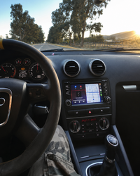 Écran CarPlay/Android Audi A3 (2003-2013) — Écran HD tactile sans fil