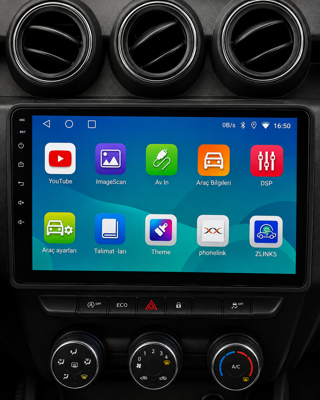 Écran CarPlay/Android Dacia Duster (2020-2023) — Écran HD tactile sans fil