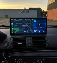 Écran CarPlay/Android BMW Serie 1 E81/E82/E87/E88 (2004-2012) — Écran HD tactile sans fil