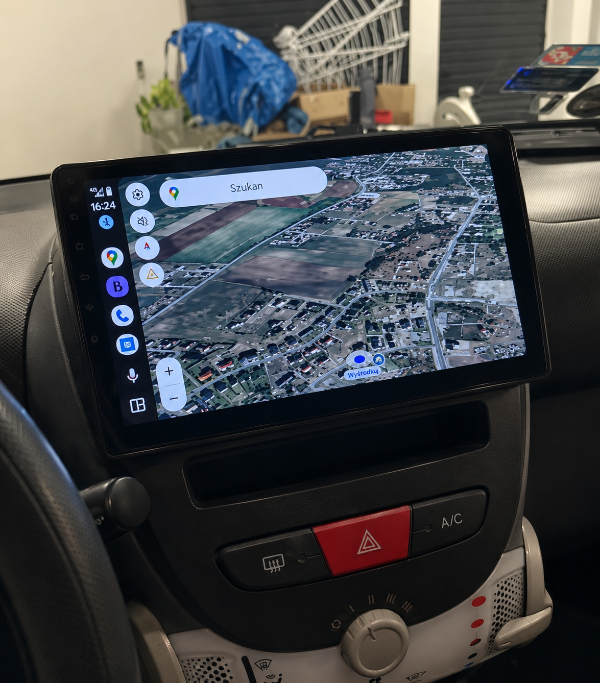 Écran CarPlay/Android Toyota Aygo (2005-2014) — Écran HD tactile sans fil