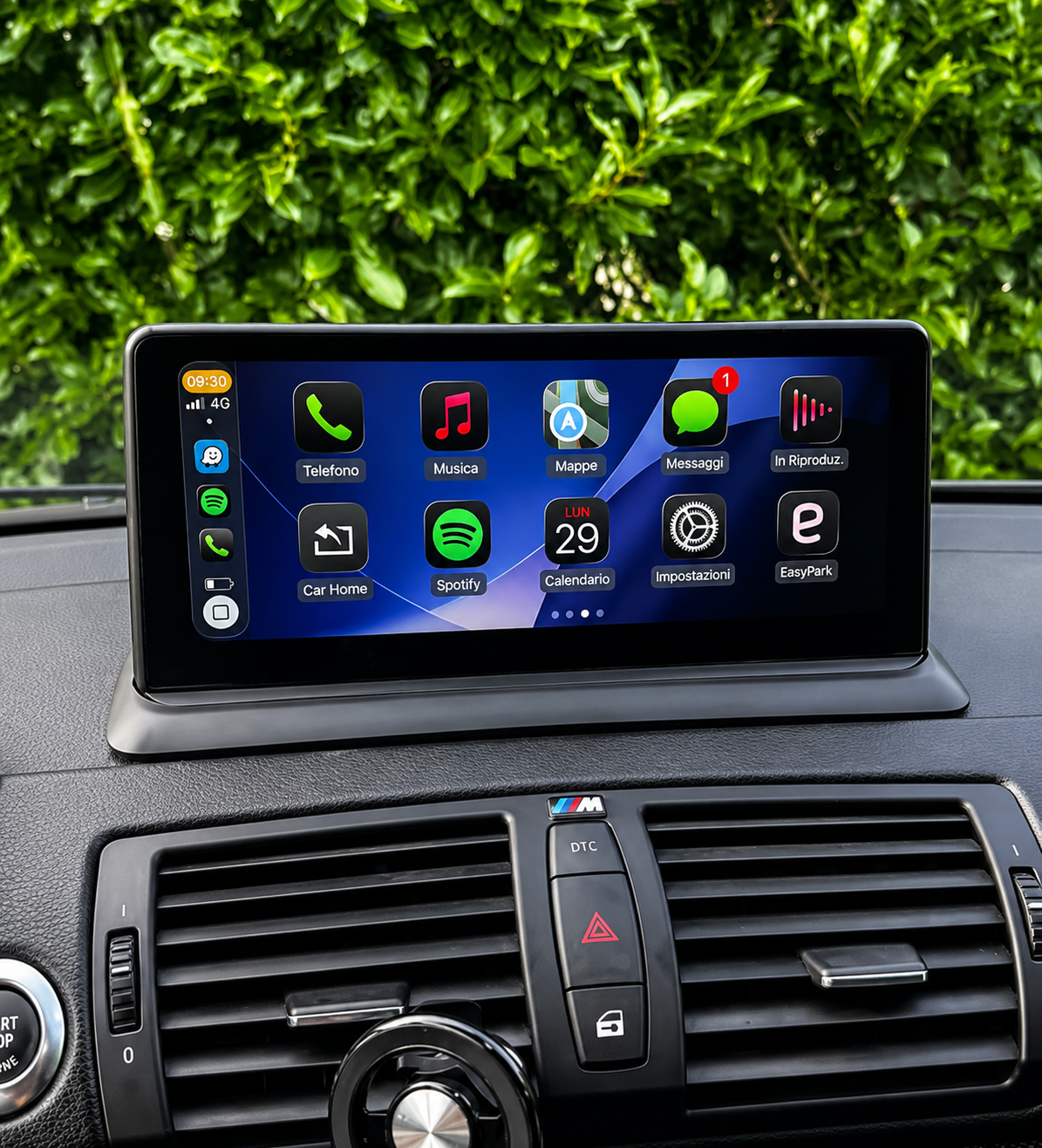 Écran CarPlay/Android BMW Serie 1 E81/E82/E87/E88 (2004-2012) — Écran HD tactile sans fil