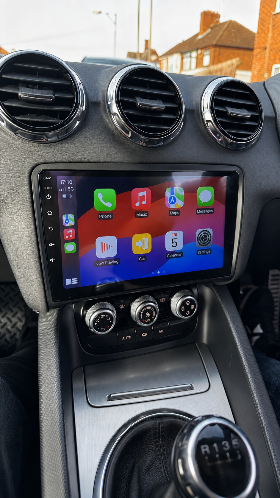 Écran CarPlay/Android Audi TT (2006-2014) — Écran HD tactile sans fil