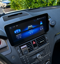 Écran CarPlay/Android Mercedes Classe-E W204 (2007-2014) — Écran HD tactile sans fil