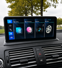 Écran CarPlay/Android BMW Serie 1 E81/E82/E87/E88 (2004-2012) — Écran HD tactile sans fil