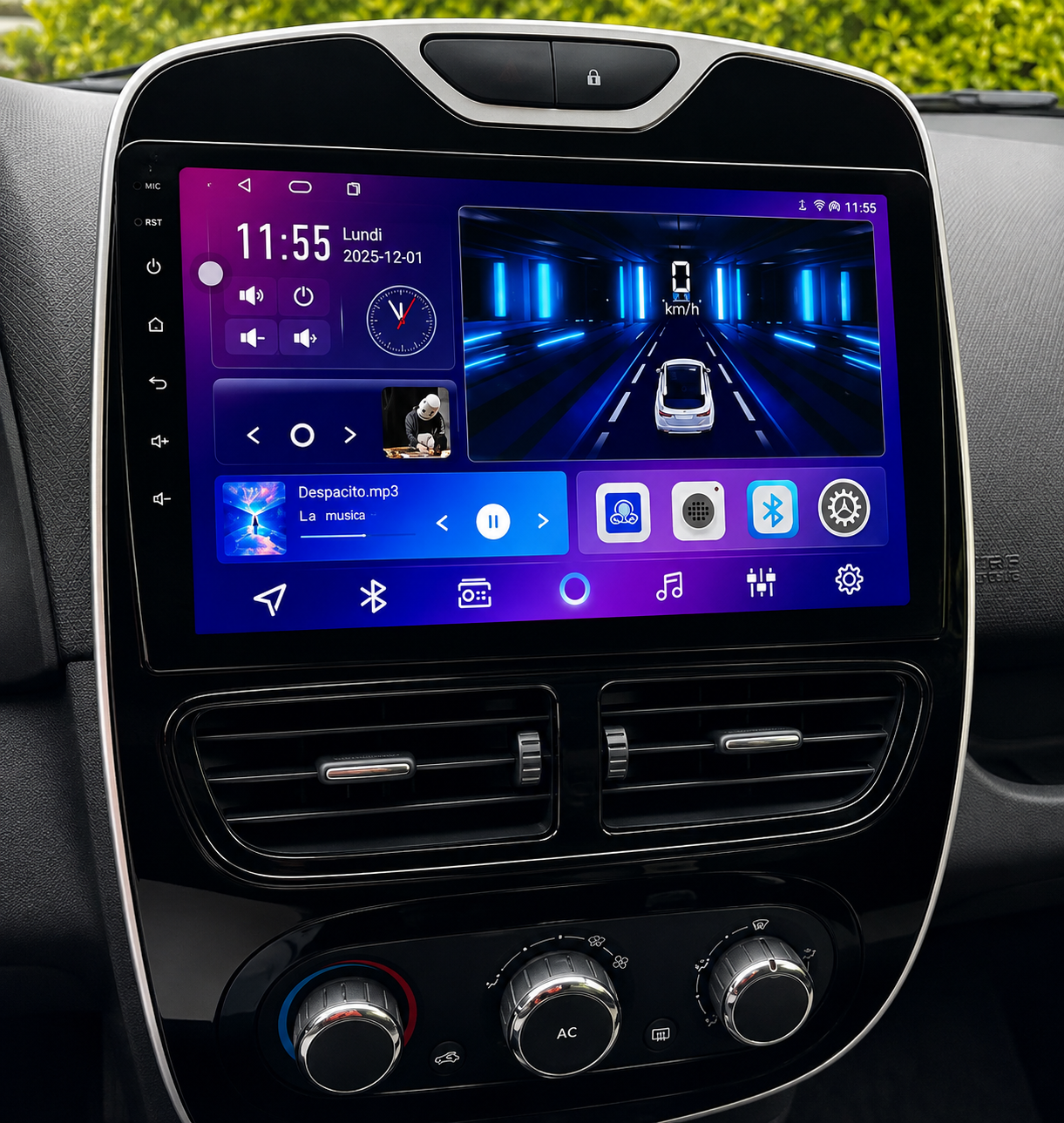 Écran CarPlay/Android Renault Clio 4 (2012-2019) — Écran HD tactile sans fil