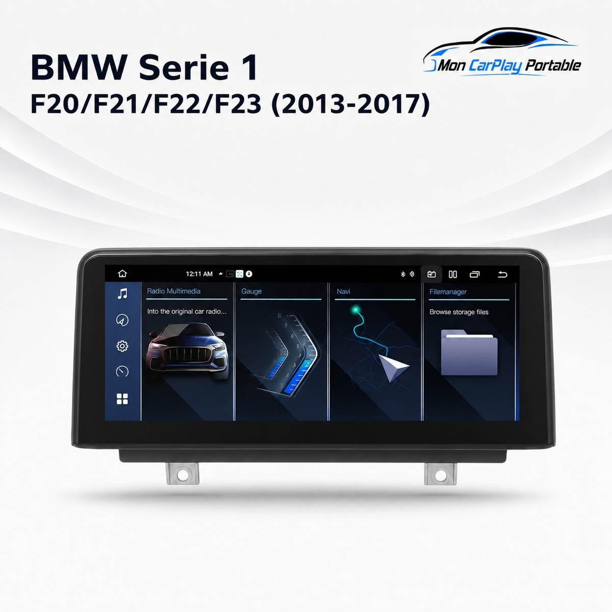 CarPlay/ Ecran Android BMW Serie 1 F20/F21/F22/F23 (2013-2017)