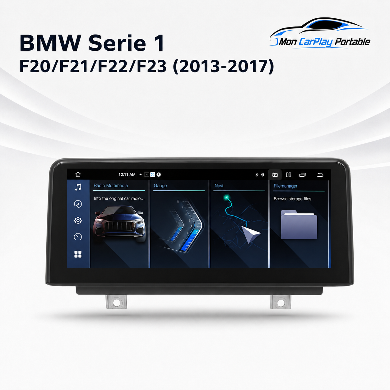 CarPlay/ Ecran Android BMW Serie 1 F20/F21/F22/F23 (2013-2017)