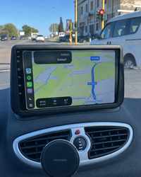 Écran CarPlay/Android Renault Clio 3 (2005-2014) — Écran HD tactile sans fil