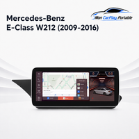 Écran CarPlay/Android Mercedes Classe-E W212 (2009-2016) — Écran HD tactile sans fil