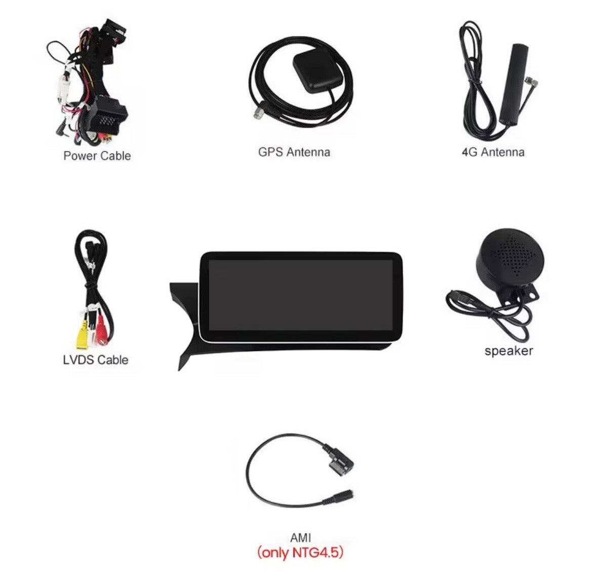 CarPlay/ Ecran Android Mercedes-Benz Classe S W221 (2006-2009)