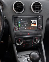 Écran CarPlay/Android Audi A3 (2003-2013) — Écran HD tactile sans fil