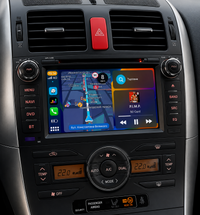 Écran CarPlay/Android Toyota Auris E150 (2006-2012) — Écran HD tactile sans fil