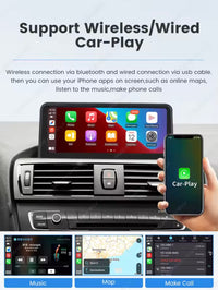 CarPlay/ Ecran Android & IOS compatible BMW X1 E84 (2009-2015)