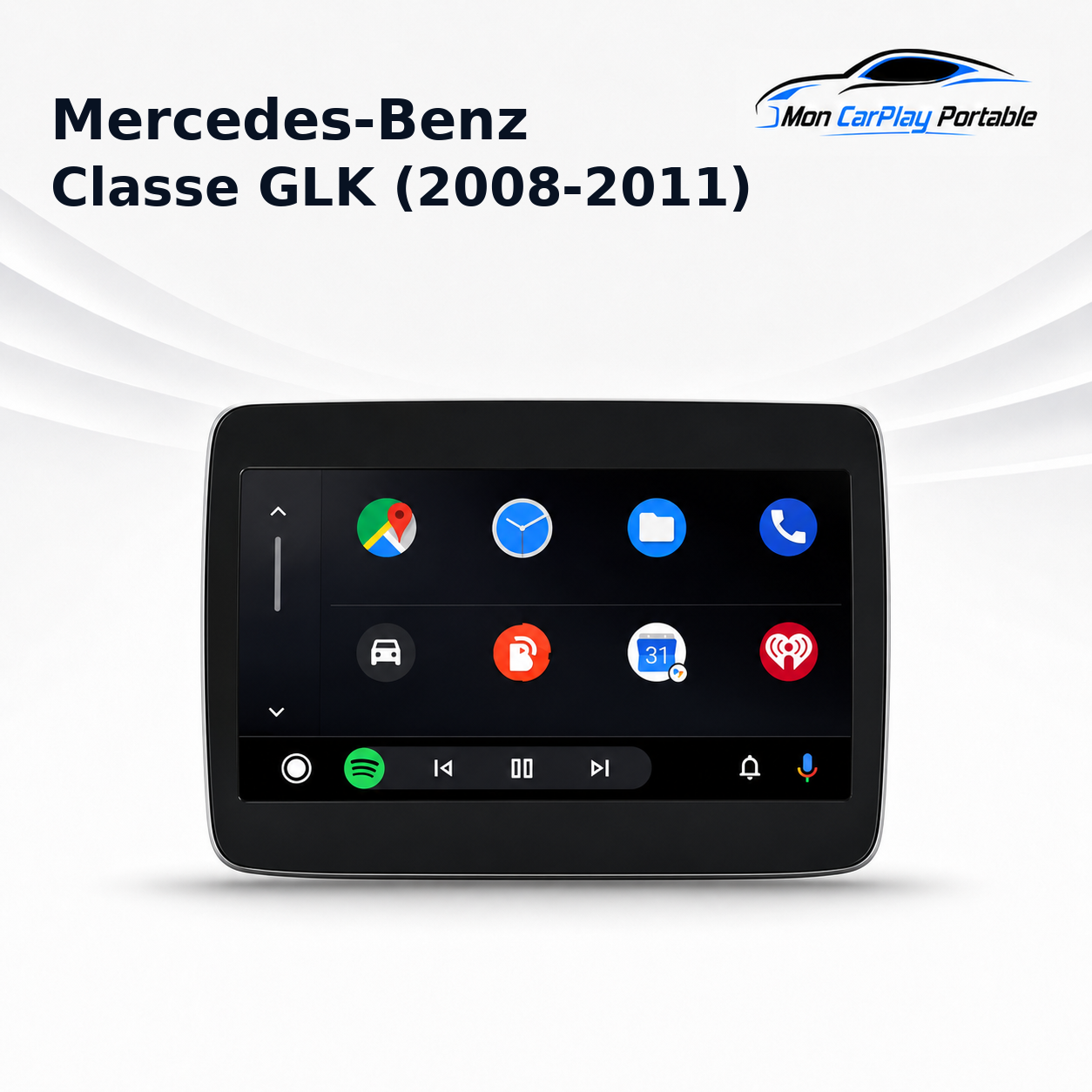 CarPlay/ Ecran Android Mercedes-Benz Classe GLK (2008-2011)
