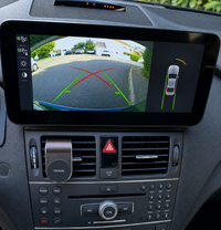 Écran CarPlay/Android Mercedes Classe-E W204 (2007-2014) — Écran HD tactile sans fil