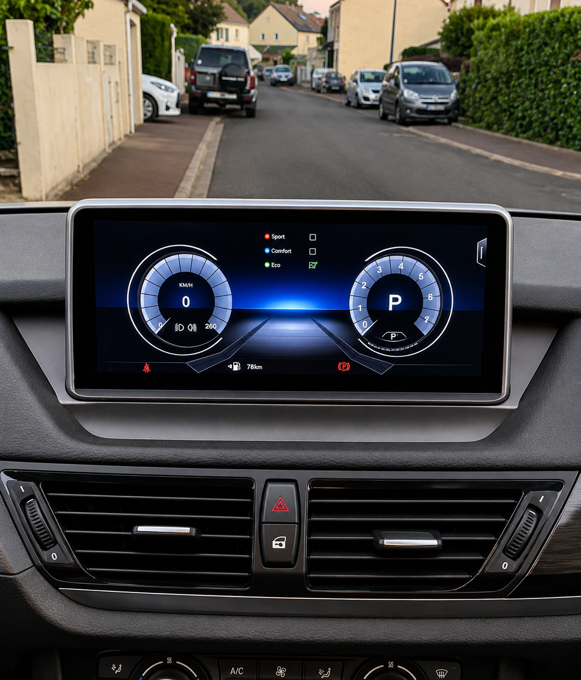 Écran CarPlay/Android BMW X1 E84 (2009-2015) — Écran HD tactile sans fil