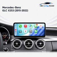 Écran CarPlay/Android Mercedes Classe GLC X253 (2015-2022) — Écran HD tactile sans fil