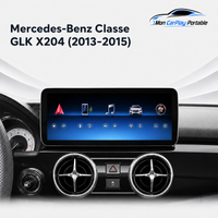 Écran CarPlay/Android Mercedes Classe GLK X204 (2013-2015) — Écran HD tactile sans fil