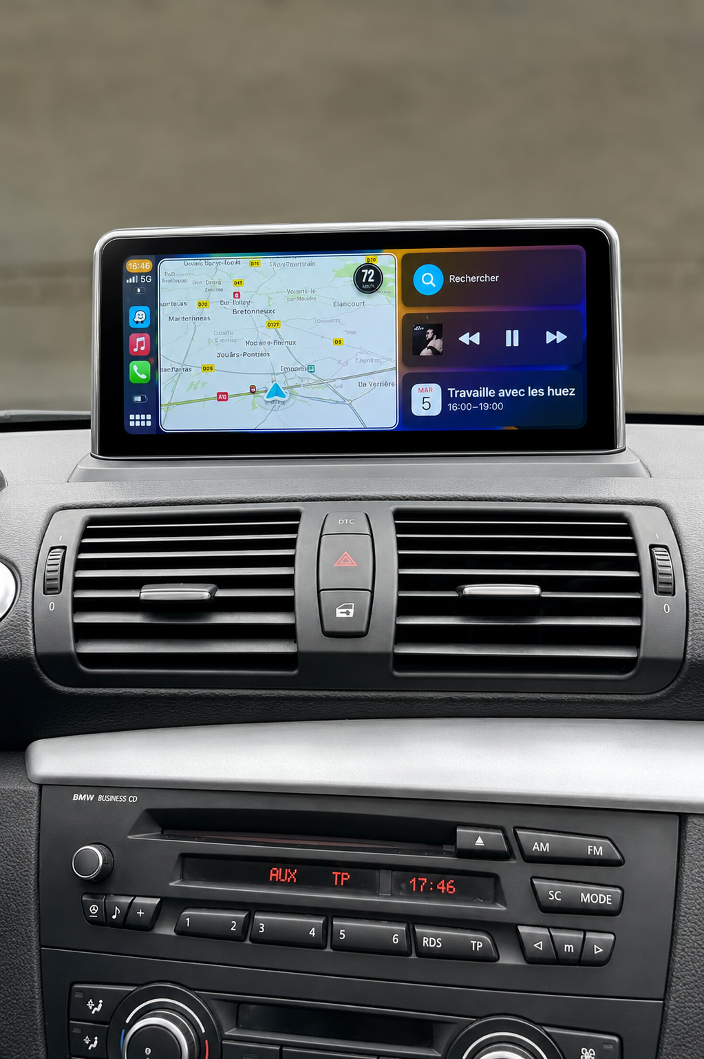 CarPlay/ Ecran Android BMW Serie 1 E81/E82/E87/E88(2004-2012)