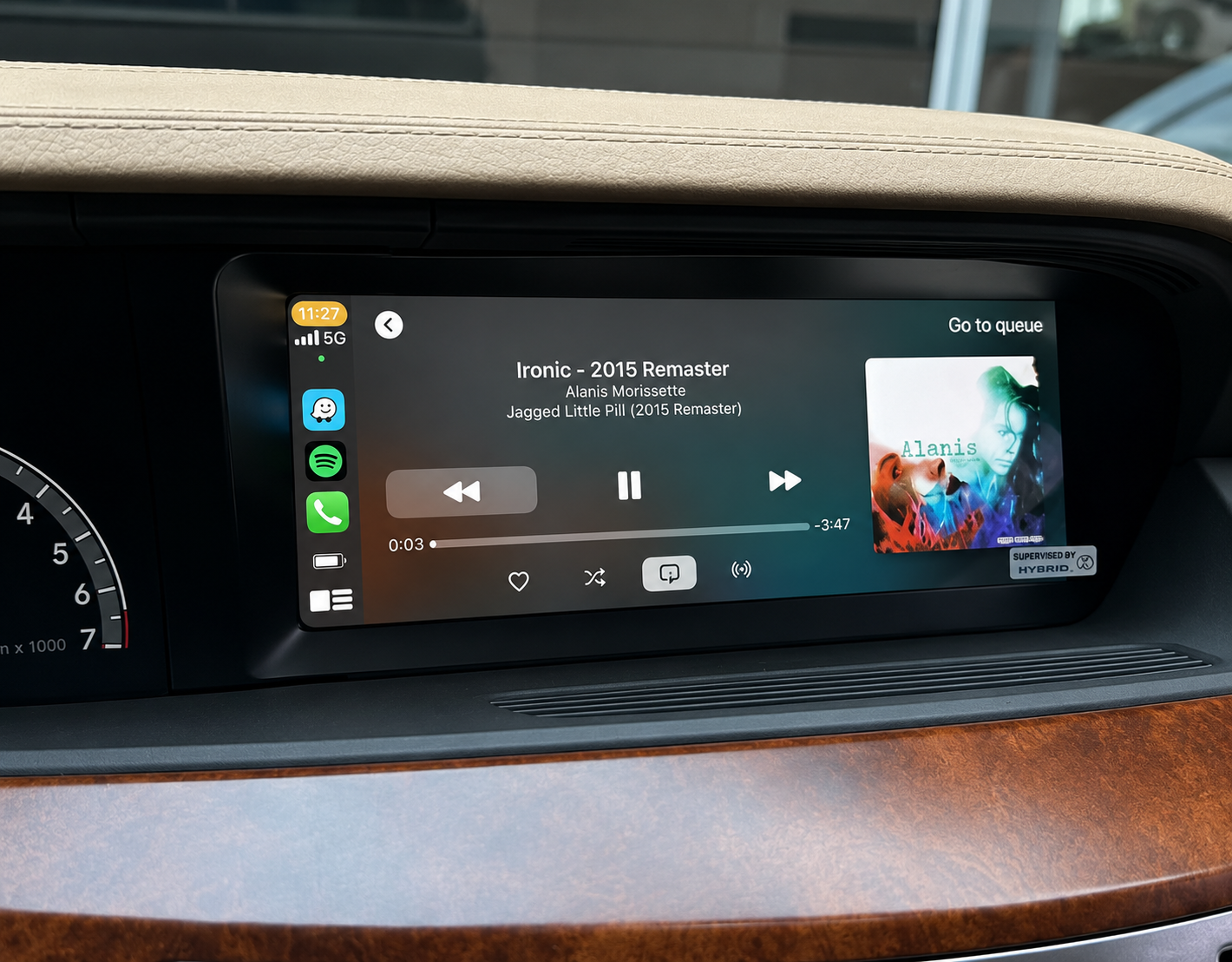 CarPlay/ Ecran Android Mercedes-Benz Classe S W221 (2006-2009)