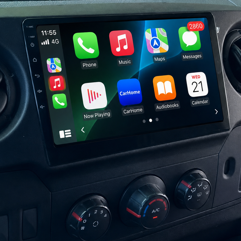 Écran CarPlay/Android Opel Movano (2010-2021) — Écran HD tactile sans fil