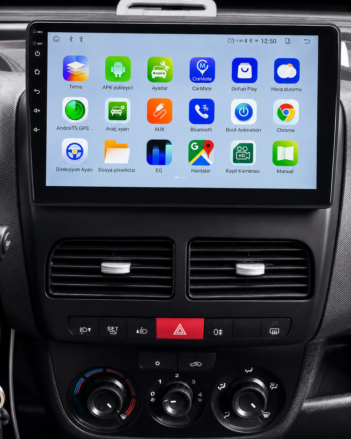 Écran CarPlay/Android Opel Combo D (2011-2018) — Écran HD tactile sans fil