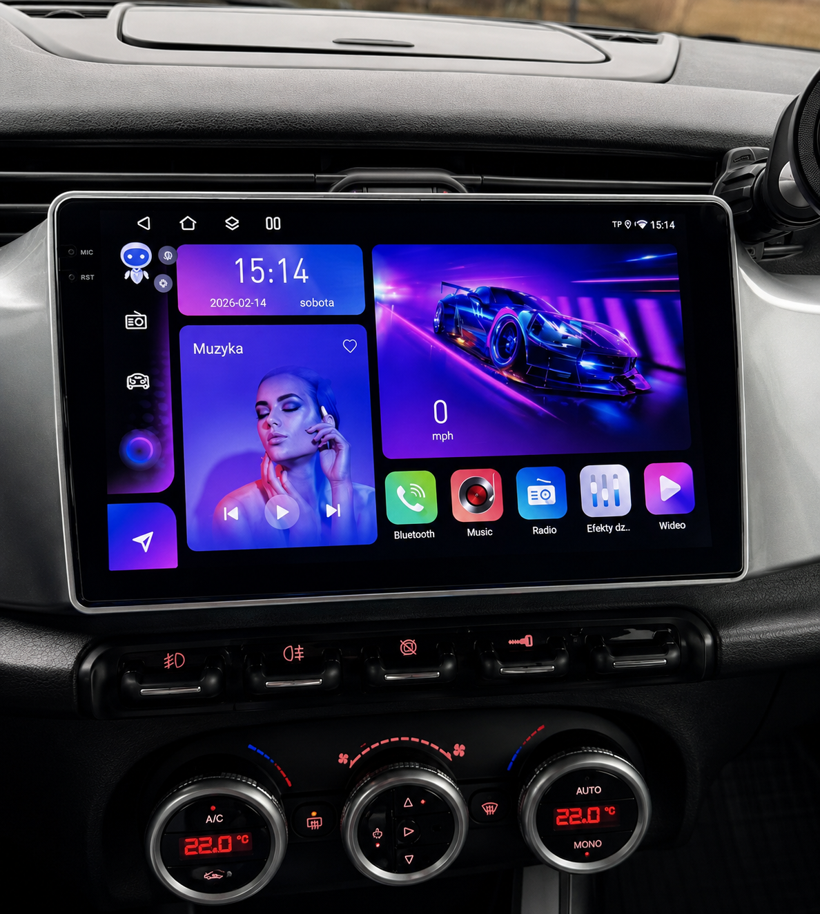 Écran CarPlay/Android Alfa Romeo Giulietta (2015-2018) — Écran HD tactile sans fil