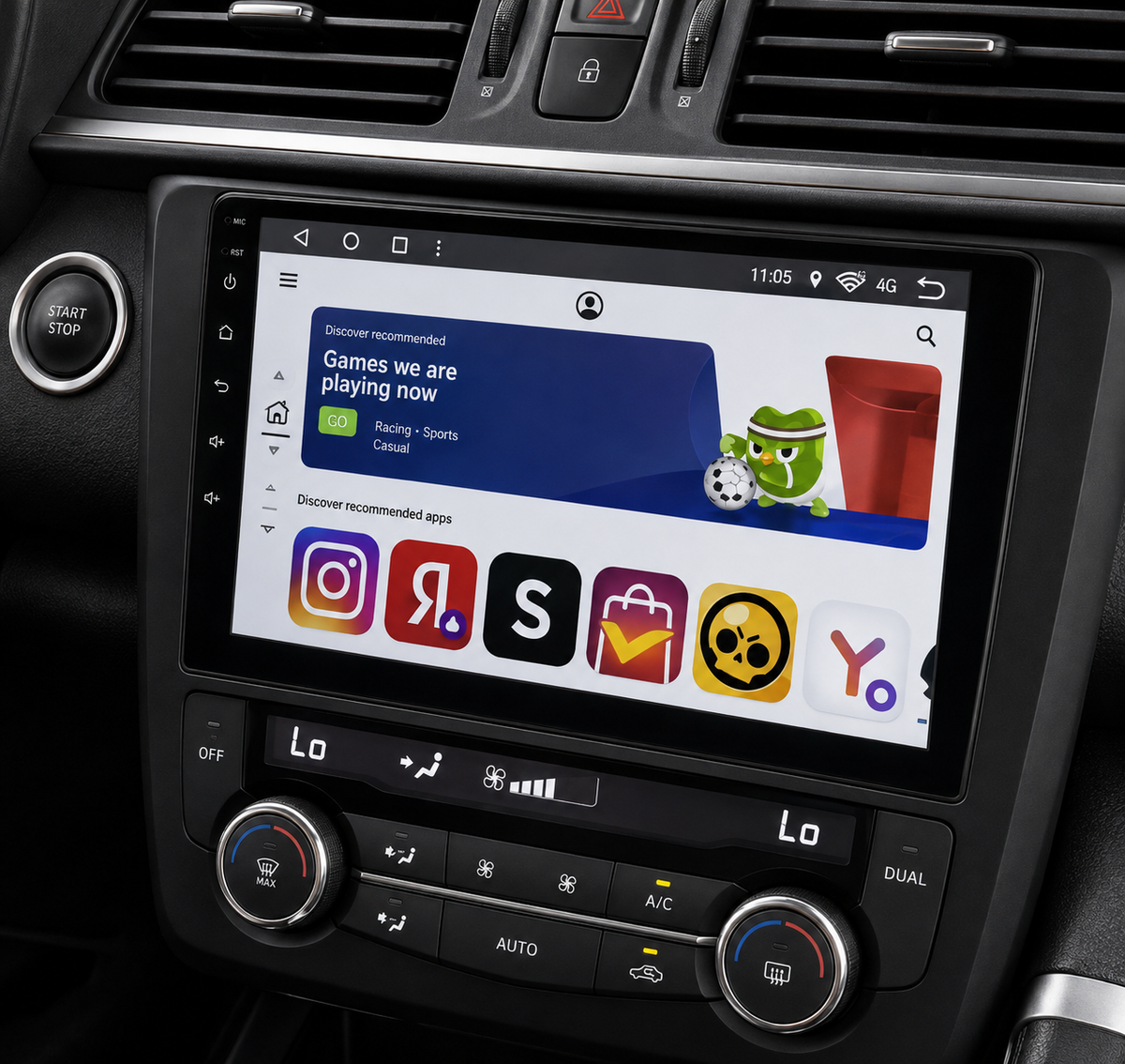 Écran CarPlay/Android Renault Kadjar (2015-2019) — Écran HD tactile sans fil